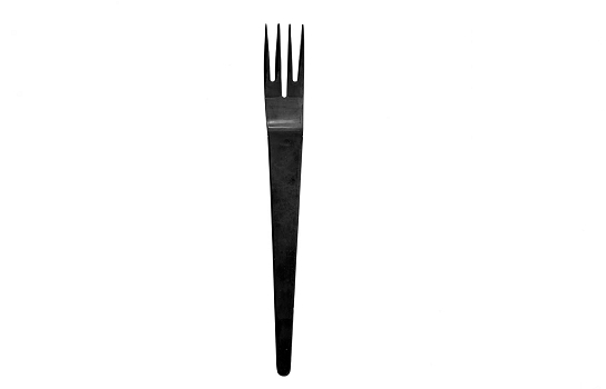 Couture Fish Fork Black