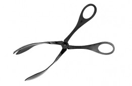 Couture Salad Tong Black
