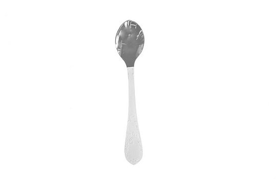Coronation Tea Spoon White Coronation Tea Spoon White