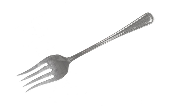 New Rim Silver Service Fork