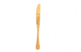 Pompadour Gold Dessert Knife