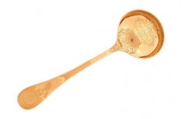 Pompadour Gold Sause Spoon