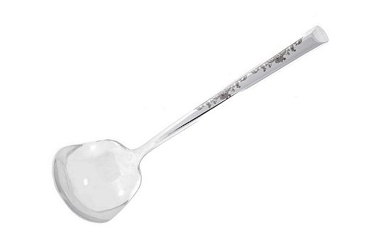 Rococo Stainless Sauce Spoon Rococo Stainless Sauce Spoon
