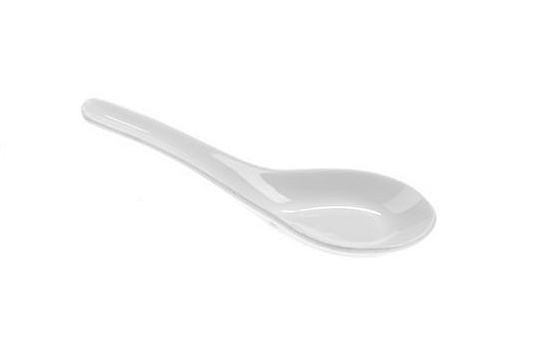 Classic Porcelain White Spoon
