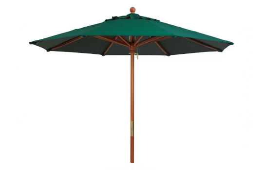 Market Umbrella Green 9' High