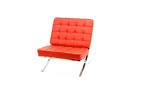 Barcelona Chair Red (Single)
