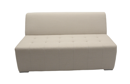 Sofa Eden Ivory Linen 2 Seater 