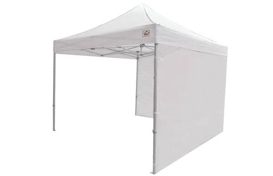White Tent with Side 10' x 10'