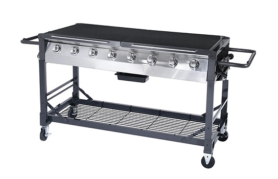 B-B-Q Deluxe / 2 Cast Plates / 2 Tanks 20 Lbs MK (M)