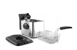 Deluxe Stainless Steel Electric Fryer 4 Litres 120VAC 15A