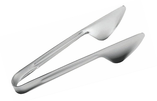 Tongs Serving Pastry S/S 10"