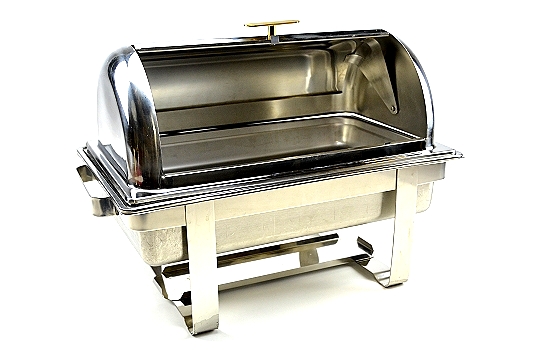 Deluxe Chafer S/S Roll Top 8 Qts / Pan