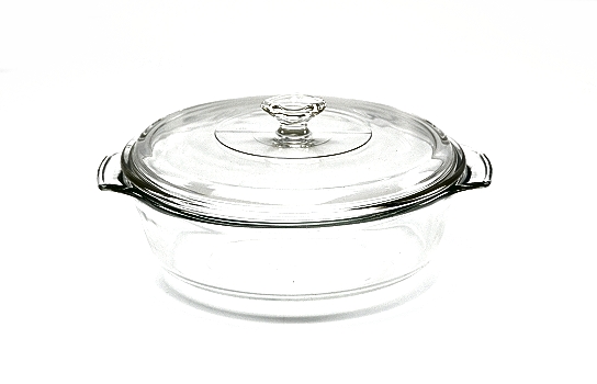 Pyrex Round Dish with Cover 1.5 Quarts