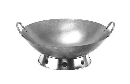 Wok With Stand 22"