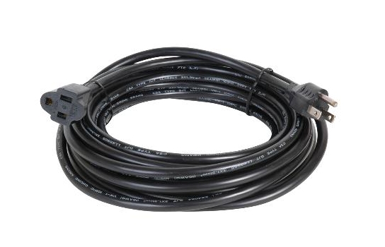 Electrical Black Extension for Heater 50 Feets