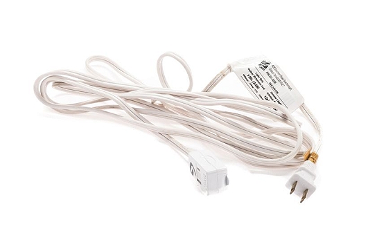 Electric Cord White 3 Meters