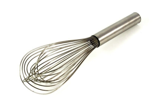 Stainless Steel Whip 12''
