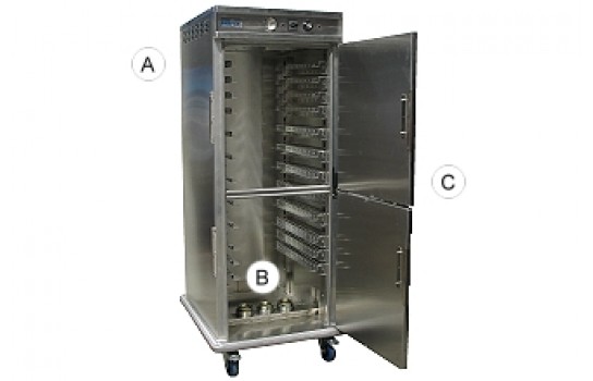 Holding Cabinet 2-Door Electric / Sterno MK