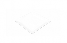 Entree Plate Square White Forum 5"