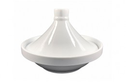Tajine White Bowl 2pcs 12.5"