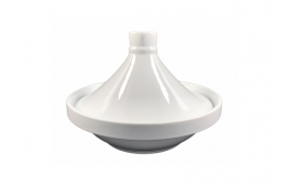 Tajine White Bowl 2 pieces 8.5"