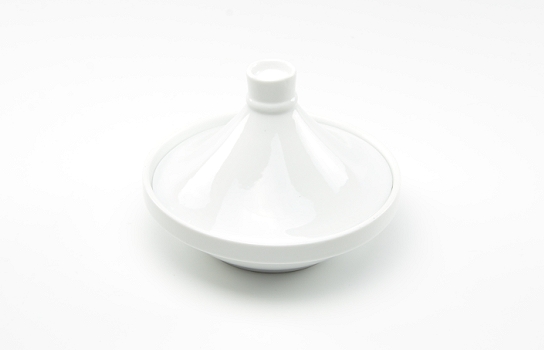 Tajine Bowl / Top / 2pcs White 8.5"