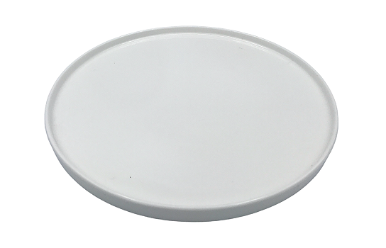Stoneware White Serving Plate 12.5"