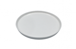 Salad and Dessert Plate Stoneware White 8"