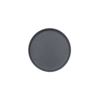 Stoneware Steel Grey Entree Plate 7.5"