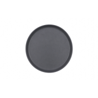 Stoneware Steel Grey Dinner Bowl 8.5"