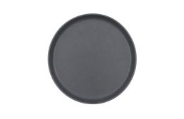Stoneware Steel Grey Dinner Bowl 8.5"