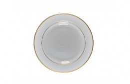 Salad Plate Gold Rim 7.5"