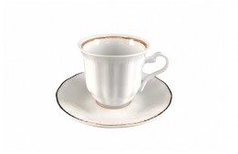 Demi-Tasse Cup Gold Rim Corus