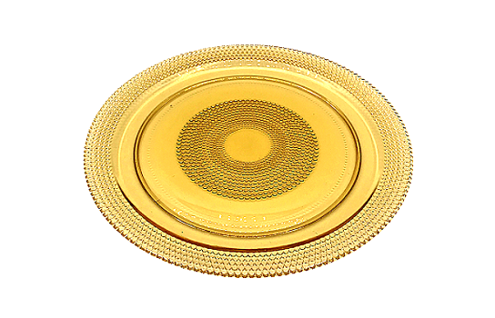 Dinner Plate Amber 10.25"