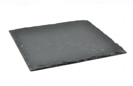 Slate Plate Square 12"