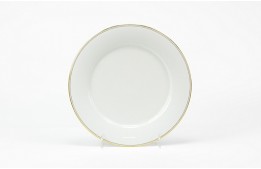 China Gold Dinner Plate 10"