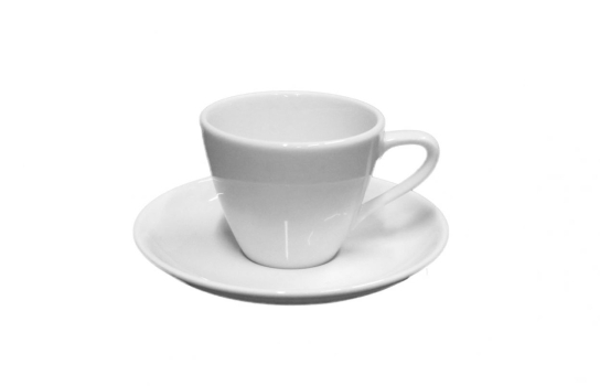 Coffee Cup Contemporary White