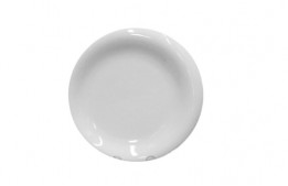 Salad Plate White Colette 8.5"