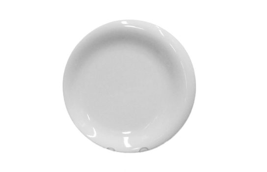 Dinner Plate White Colette 10"