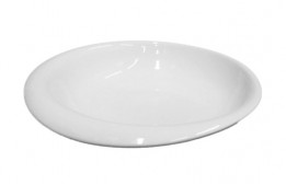 Soup Plate White Colette 9"