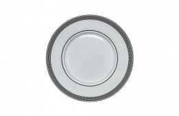 Salad and Dessert Plate Pearl Black 8.75"