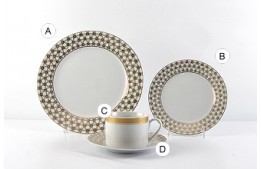 Star Gold Dinner Plate 10.5" MK