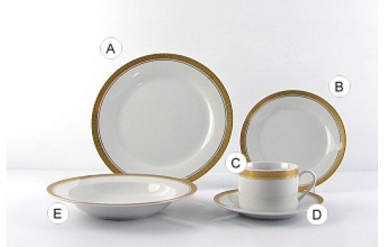 Royale Gold Salad Plate 8" MK