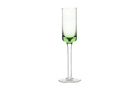 Liquor Murano Green on Stem 2.5 Oz.
