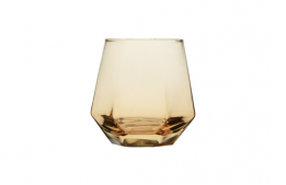 Glass Tumbler Amber 11 Oz.