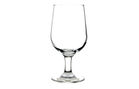 Glass Goblet with Stem 12 Oz.