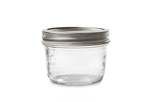 Mason Glass Jar 125 ml.