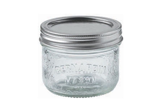 Mason Glass Jar 250 ml.