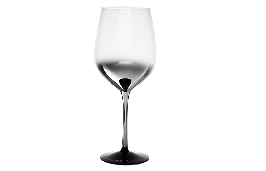 Red Wine Silver Celeste Glass 24 Oz 
