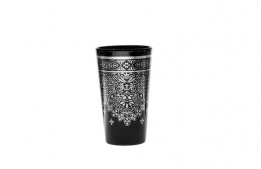 Morocco Tea Glass Black 4 Oz.
